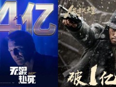 《铁道英雄》票房破亿，《007：无暇赴死》票房破4亿