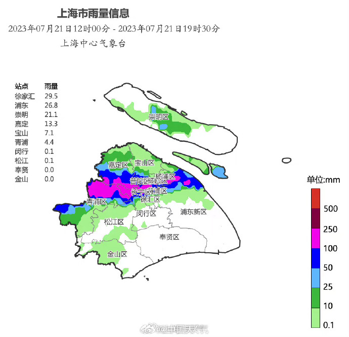 上海暴雨 高架桥成&ldquo;高架河&rdquo;