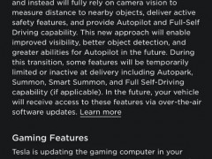 特斯拉将移除steam游戏功能 车主游戏体验受限【焦点】