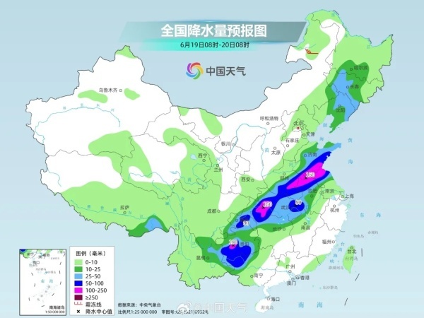 新一轮降雨天气影响我国中东部 雨带覆盖长江淮河流域