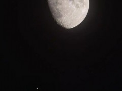 木星伴弦月 “星月童话”即将上演 这是非常壮观了！