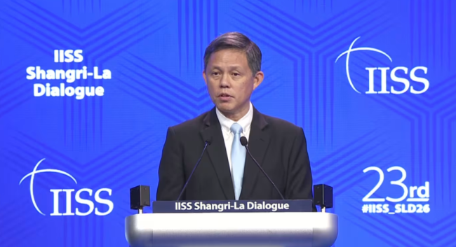 新加坡防长以四言诗总结&ldquo;香会&rdquo;